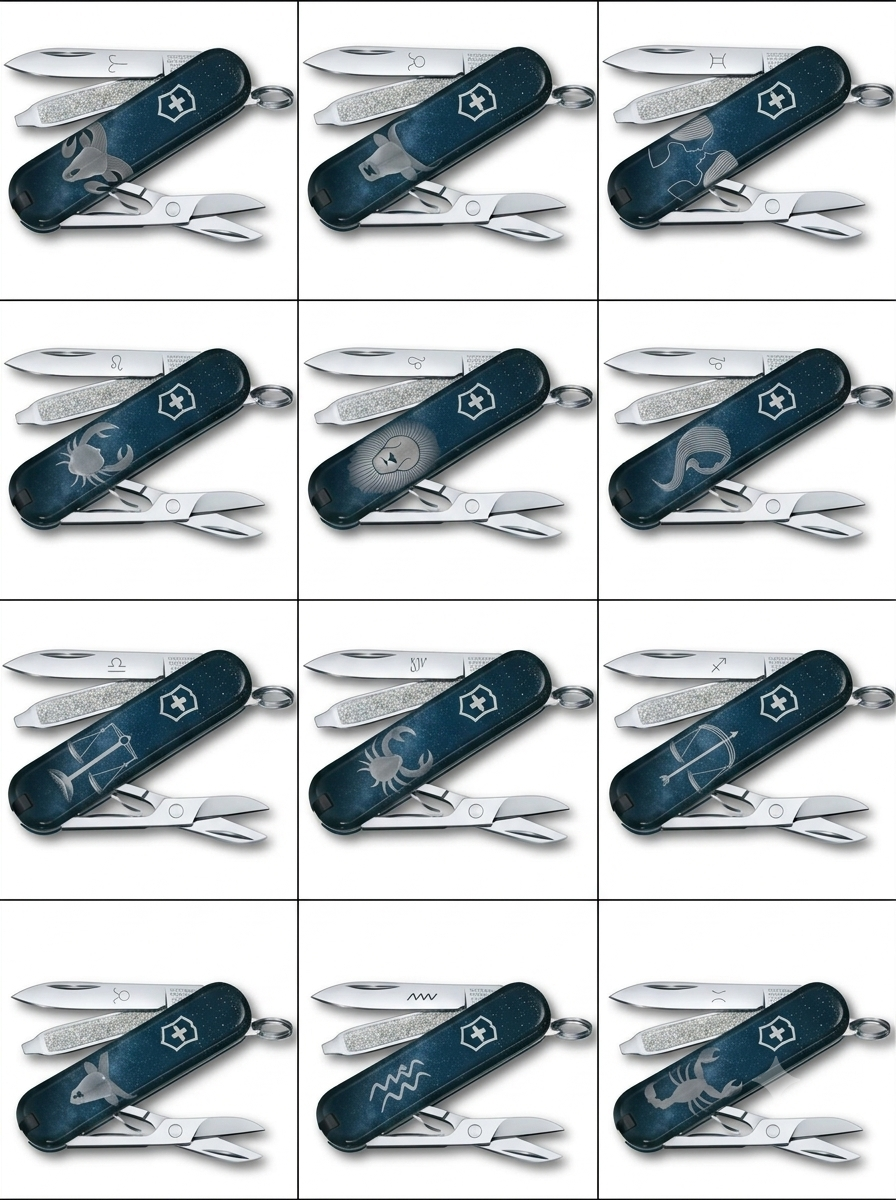 Koláž Victorinox Zodiac